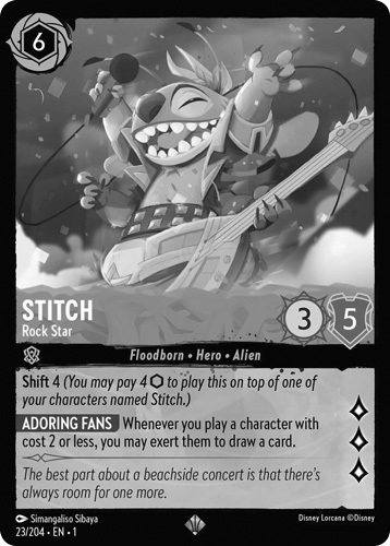 Stitch Rock Star